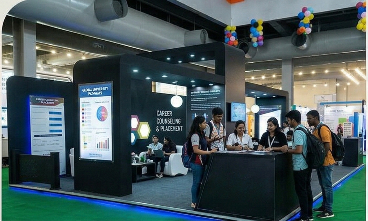 Title Sponsor booth render